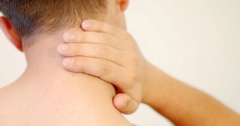Neck pain with cervical osteochondosis